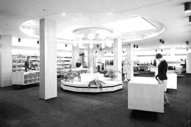 A view of the interior of Rowans Store in Buchanan Street.
