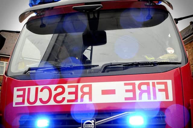 Four fire engines from Billingham, Hartlepool and Stockton stations attended the farm fire.