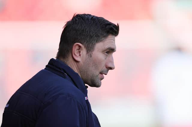 Graeme Lee was disappointed with Hartlepool United's defeat at Walsall (Credit: James Holyoak | MI News)