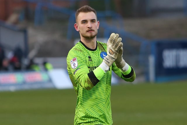 Had the better of Saunders all afternoon. Made a good stop from Hawkes and made amends from a mistake quickly when saving from Burton in the first half. (Photo: Michael Driver | MI News)