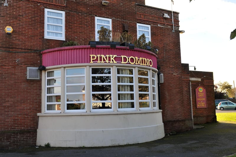 The Pink Domino in Catcote Road was opened in 1958 and demolished in 2011-12 and the interior was elm panelled with pit props facing the counters and cedar canopies above them. Did you love this pub?