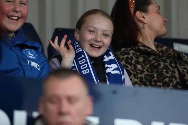 Hartlepool supporters were in good spirits at the Suit Direct Stadium. (Photo: Mark Fletcher | MI News)