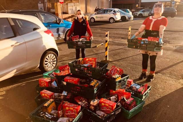 LilyAnne's cafe in Hartlepool is delivering 100 hampers containing activity packs and refreshments to people who live alone or are isolated during the winter lockdown.