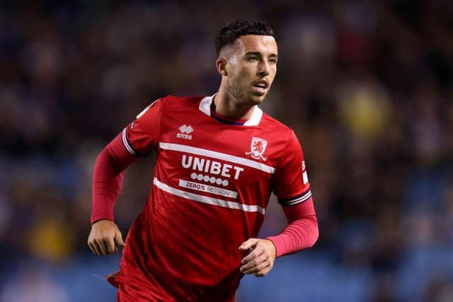 Sam Greenwood made his first start for Middlesbrough in the win over Cardiff City. (Photo by George Wood/Getty Images)