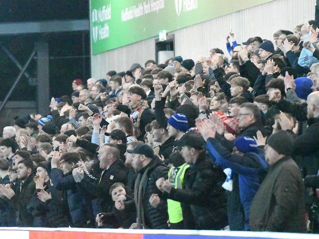 Can you spot yourself or anyone you know in our fan gallery from Wednesday night's agonising late defeat at the hands of rivals York?