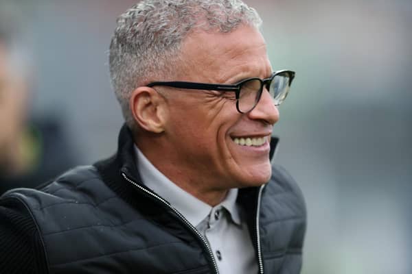 Keith Curle insists Hartlepool United will not be limited in the transfer market. (Credit: Mark Fletcher | MI News)