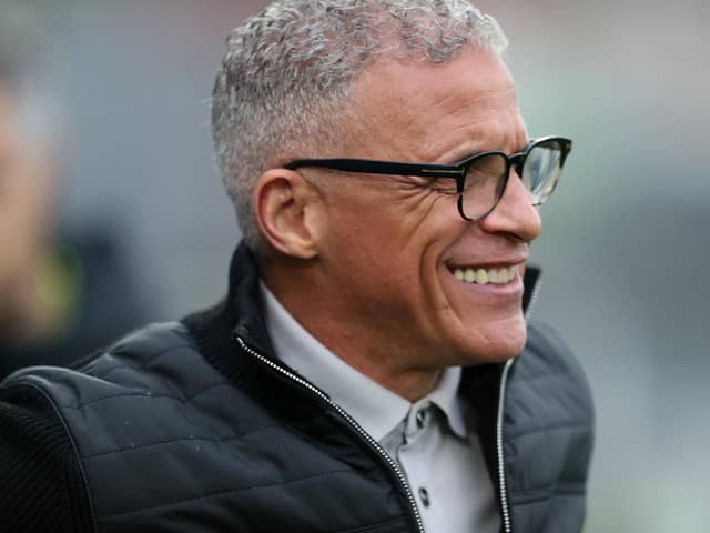 Keith Curle insists Hartlepool United will not be limited in the transfer market. (Credit: Mark Fletcher | MI News)