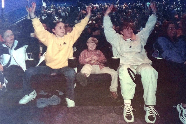 Hartlepool's multiplex opened in 1999 and here are some of the first visitors to enjoy it. Were you among them?