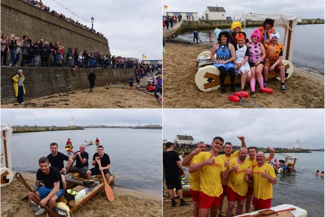 Did you go to watch the Hartlepool Carnival Raft Race?