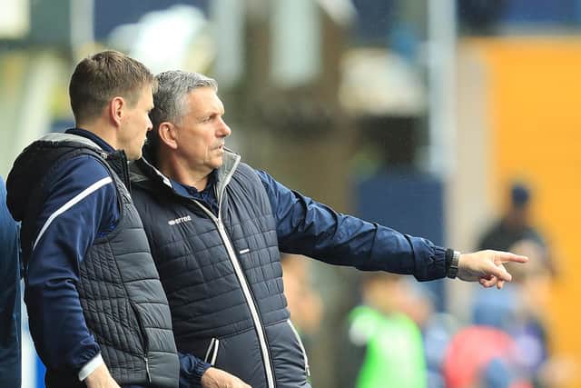 John Askey will look to add to his squad to improve Hartlepool United's defensive record. (Photo: Chris Donnelly | MI News)