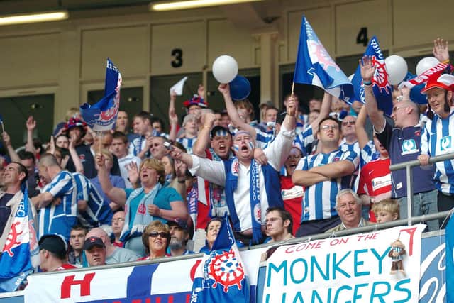 Which American rock star is a self-confessed Hartlepool United fan? Picture by Frank Reid.