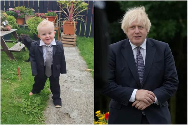 Archie Rickerby won hearts at the Hartlepool Carnival fancy dress competition with his brilliant Boris Johnson outfit. (Image by Chantele Dawes/Getty Images)