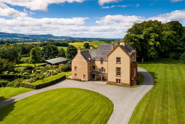 Baronial Mansion House with stunning rural setting. Offers over £2,000,000.