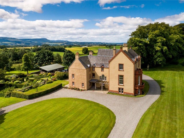 Baronial Mansion House with stunning rural setting. Offers over £2,000,000.