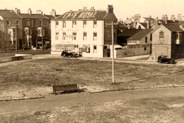 Cafe Royal and the Rocket House in a photo from the 1940s. Photo: Hartlepool Library Services