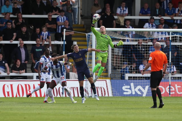 A little fortunate when fumbling Brown’s long-range strike in the area but made up for it with a good stop to deny Marsh. Clean sheet. (Credit: Mark Fletcher | MI News)
