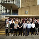 The 2019 intake of apprentices at Durham County Council.