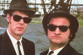 Dan Ackroyd and John Belushi as The Blues Brothers.