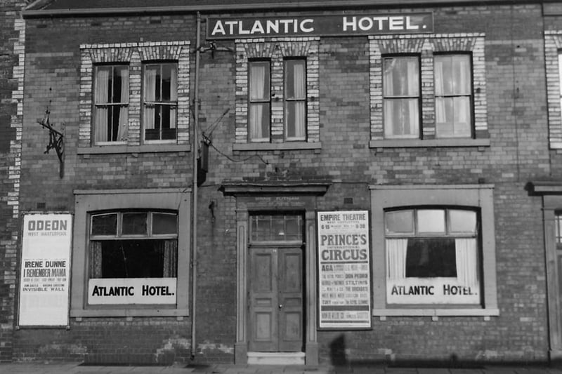 The Atlantic Hotel was in Surtees Street, said the Hartlepool Museum Service. It added that in 1870, Charles Blondin walked a tightrope from the Atlantic to the nearby market roof in Lynn Street, according to The Lion Roars and the Monkey Bites by Marie-Louise McKay. Photo: Hartlepool Museum Service.