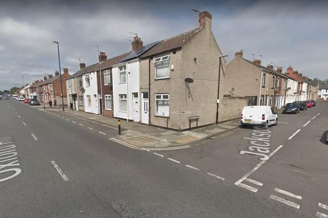 The incident happened on on Oxford Road at the junction with Jackson Street./Photo: Google
