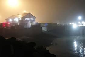 The incident happened in the early hours of Friday morning (September 30)./Photo RNLI/Tom Collins