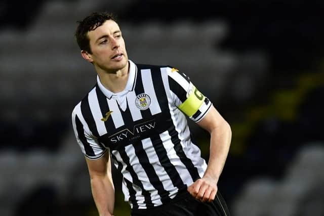 Hartlepool United have been linked with a move for St. Mirren defender Joe Shaughnessy. (Photo by Mark Runnacles/Getty Images)