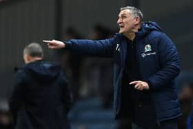 Blackburn Rovers manager Tony Mowbray. (Photo by Stu Forster/Getty Images).