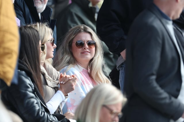 Pools supporters in the sunshine at the Suit Direct Stadium. (Credit: Mark Fletcher | MI News)