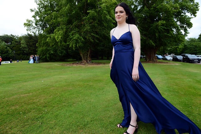 A Manor Community Academy student ready for the prom. Picture by FRANK REID