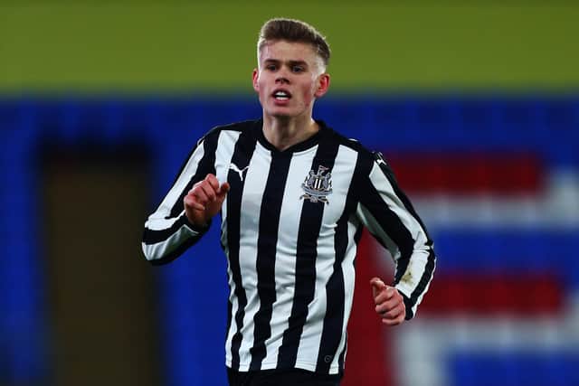 Cass has been a regular in Newcastle United's under-23s side.