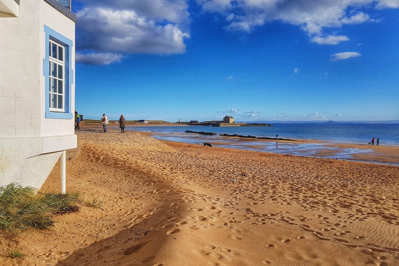 You could enjoy a picnic pretty much anywhere on the Fife Coastal Path in the East Neuk, but Elie Beach is one of the most popular spots.