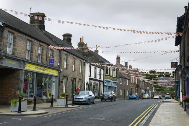 There were nine positive cases in Wooler ward where the rate is 201 per 100,000.