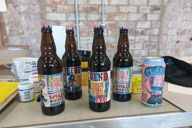 Crafty Monkey Brewing Company's new beers to coincide with the Tall Ships Races.