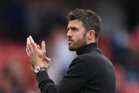 Michael Carrick takes his Middlesbrough side to Coventry City for the first leg of their play-off semi-final. (Photo by Stu Forster/Getty Images)