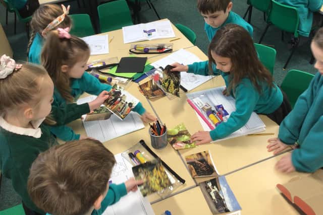 Clavering Primary School Year 1 pupils learn about the benefits of Fairtrade.