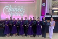 Jemma Louise Academy's junior formation team came first place at the Blackpool Sequence Dance Festival 2026.