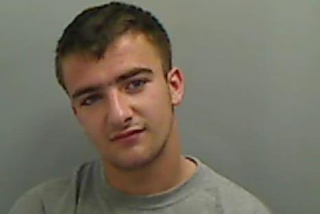 Brown, 20, of Hepscott Avenue, Blackhall Colliery, was locked up for 26 months after admitting causing actual bodily harm, having an offensive weapon, affray and possession of a bladed article following incidents in Hartlepool on August 31 and September 2.