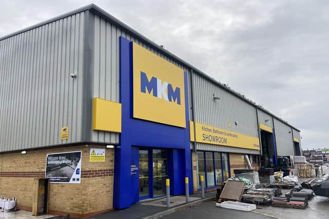 The Hartlepool branch of MKM Building Supplies.