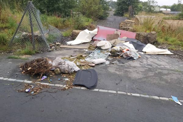 Harker was spotted twice dumping waste on the North East Industrial Estate in Peterlee.