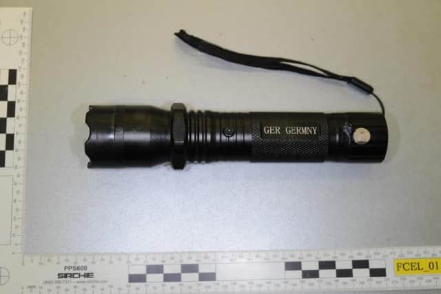 The device which Lee Darby admitted possessing was discovered during address searches during the inquiry.