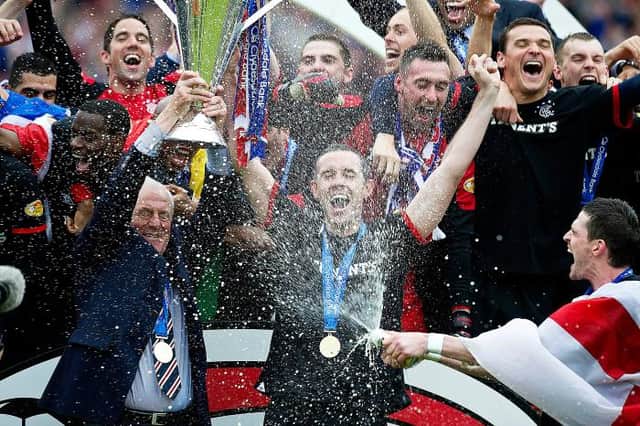 Rangers last lifted the Scottish league trophy in 2011 when Walter Smith was manager.