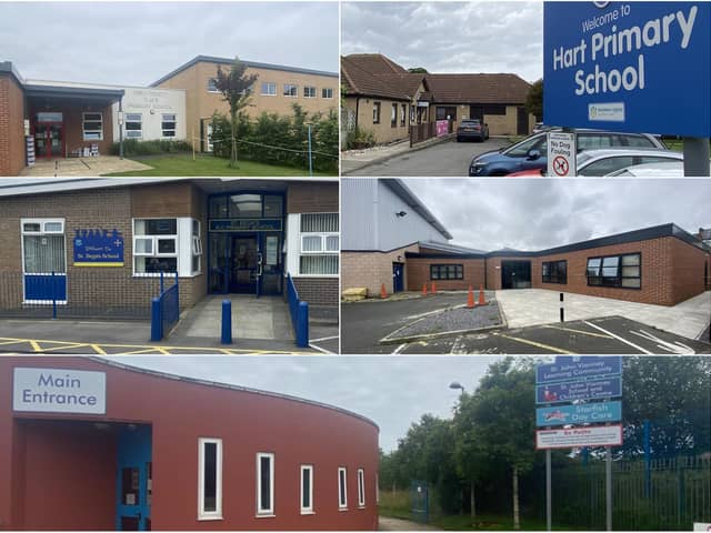 Five top Hartlepool schools are facing the increased likelihood of Ofsted inspections from September.