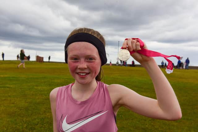 Hartlepool, Race for Life's 5K winner Grace Wood