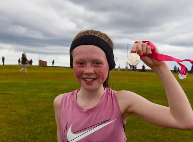 Hartlepool, Race for Life's 5K winner Grace Wood
