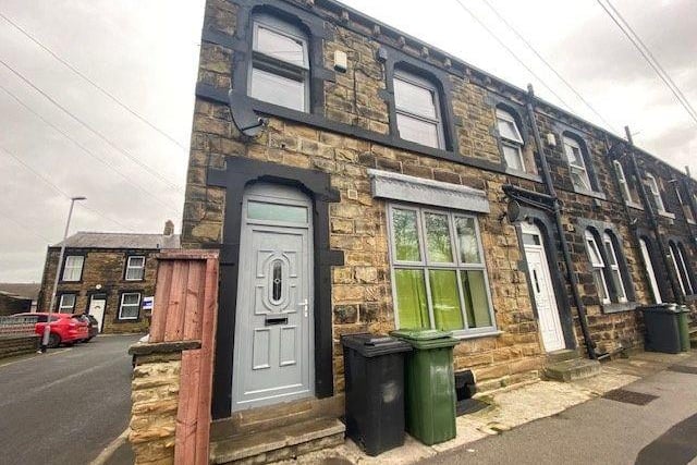 This one-bedroom, end-terrace house on Britannia Road, Morley, is on the market for £69,995 with Your Move.