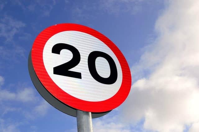 Council bosses have announced plans for a road's new 20mph speed limit.