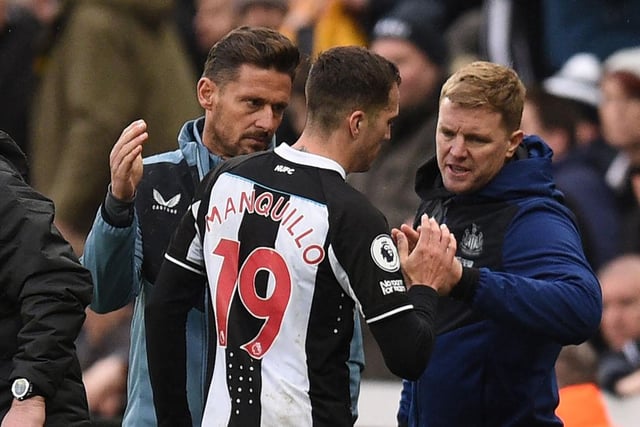 Manquillo suffered what's believed to be a 'ligament problem' during the first-half on Sunday. Eddie Howe has revealed that he will definitely miss the clash with West Ham but could be back in time for the trip to Brentford.