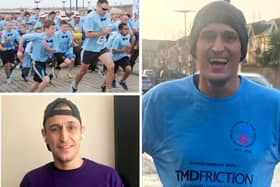 Anthony Wheeler has started training for his latest fundraising challenge for Miles for Men.