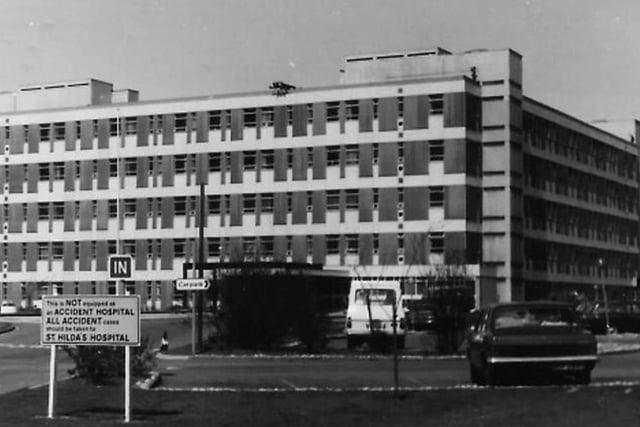 The first part of the new General Hospital which was opened by the Duchess of Kent in 1972. Photo: Hartlepool Library Service.