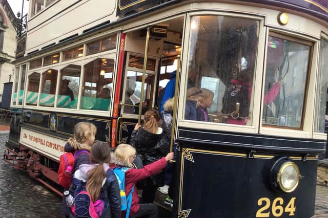 Pupils enjoyed a day at Beamish museum as part of their school's 90th anniversary.